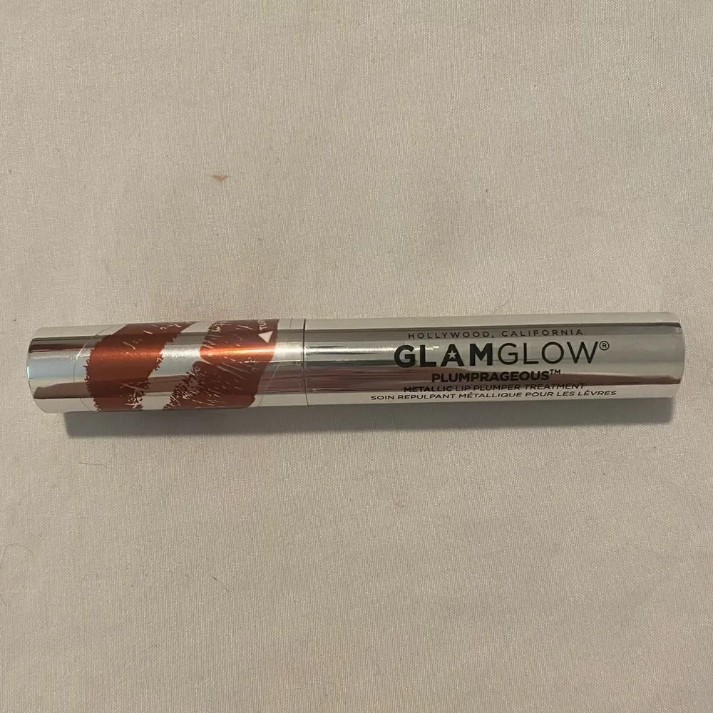 💸2/$20💸 NIB GLAMGLOW Plumprageous Metallic Lip Plumper in “Suggestive”